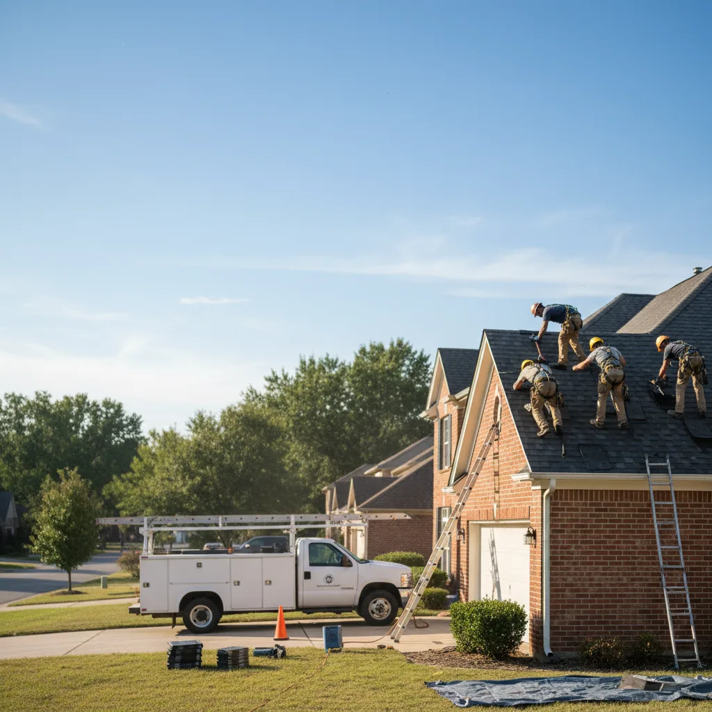 Roof Repair in Aubrey